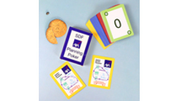 Custom Full Color Front and Back Side Planning Poker Card Deck Custom Printed Card and Tuck Box1