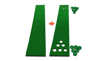 2 on 2 golf putting mat