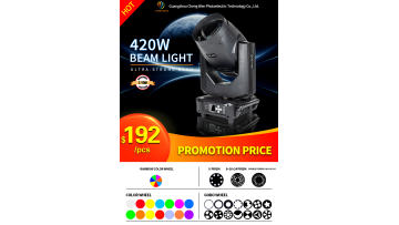420W Beam Moving Head Light Video