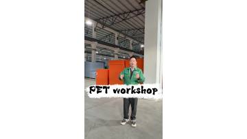 Let me show you about TianGe Acoustic polyester panel production workshop