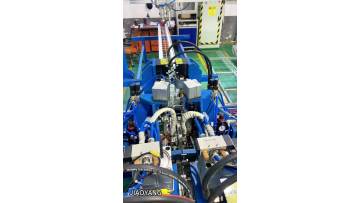 Cable tray welding production line