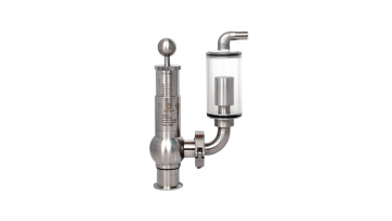 Spherical pressure regulating valve