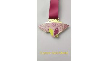Custom Bat Shaped Medal