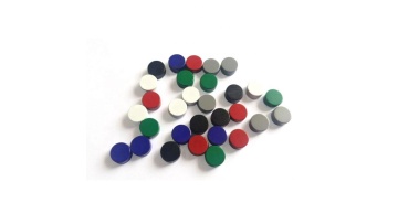 Colorful Epoxy Neodymium Magnet Red Orange Yellow Green Blue White Grey Black Round Magnet Neodymium Magnet Disc1