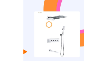 New Wall Mounted Multi-function Bathroom Shower