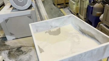600mm width UPVC tile production line 