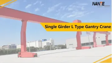 Customized Single Girder Gantry Crane for Outdoor Lifting Work1