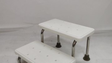 Tonia Aluminum Bath 2 Step Stool Bathtub Step Stool For Elderly TSA041