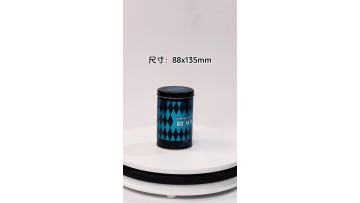 Size 88x135mm Round Tea Tin Box