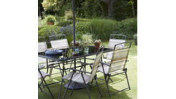 Free sample balcony western restaurant bar hotel Resort Outdoor villa Garden Picnic Folding Camping tables1