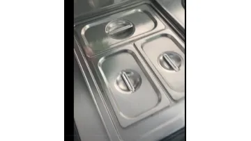 Counter Top High Quality Electric Bain Marie with 2 Pans BMK66-E1