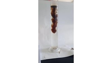 Potassium humate flakes Dissolving