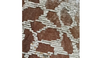 2021 new arrivals african fabric party decor velvet sequin red liston arabic dress embroidery fabric1