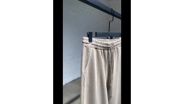 2022 spring distressed washable reverse leg trousers ins wasteland wind high street fashion brand men sweatpants1