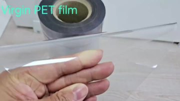 PET virgin  film 