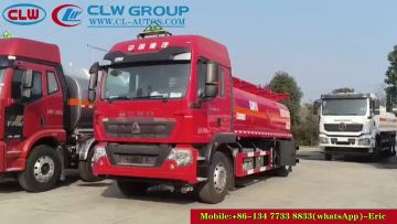 Howo 15cbm Fuel Tanker Truck