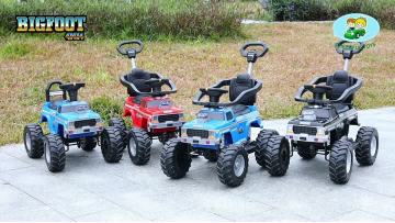 BIGFOOT 2 IN 1 RECHARGEABLE ATV AND PUSH CAR
