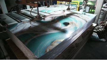 uv marble sheet pvc wall panel board interior
