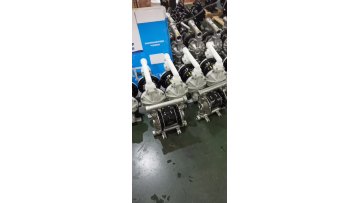 Pneumatic diaphragm pump QBY diaphragm metering pump fluorine plastic pump1