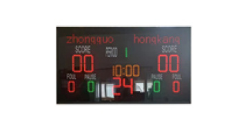 Good Quality Basketball Multi-functional Scoreboard HKP 1002B Basketball Game and Training for Sale1