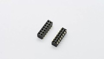 2.54mm Female Header Dual Row SMT Type With Bump