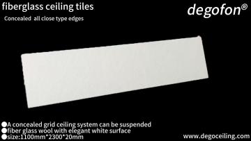 concealed grid ceiling system