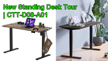 CTT-D08-A01 single motor standing desk