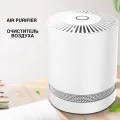 2021 Air Purifier For Home True HEPA Filters Compact Desktop Purifiers Filtration with Night Light Air Cleaner New Drop Shipping