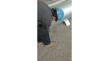 Zinc Coating Thickness Test for Steel Tubular Poles