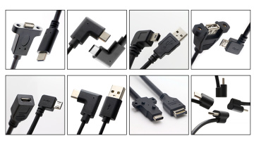 Panel Mount USB Cable B to B  Printer Short Extension Cable1