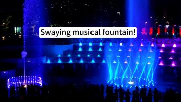 Interactive Dance Fountain for Park Recreational Areas
