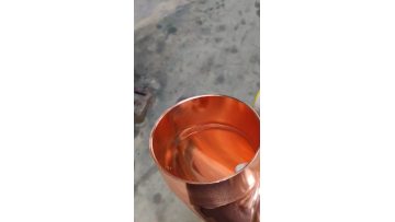 copper fittings chamfered
