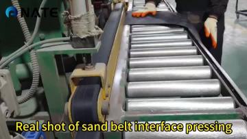 Abrasive belt production process