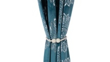 Velvet Curtain Foil Printed And Elegance Solid Color Window Curtains For Living Rooms1