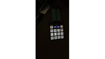 EL BACKLIT membrane switch