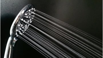 Popular online selling high quality bath rainfall shower full thick chrome plating hand showerhead set1