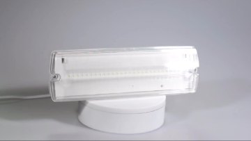 Slim type waterproof ip65 emergency light rechargeable1