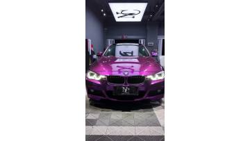 MP12-P Metal Paint Purple Car Wrap