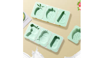  fruit Lemon  Shape Silicone Ice Cube Tray 