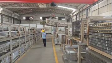 aluminium profile stockage