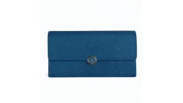 Genuine Leather Long Wallet