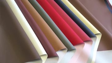 Fish‑scale backed leather a