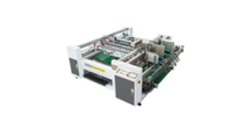 carton box double- station 2 pieces folding gluing machine1