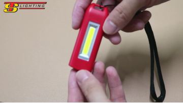 Portable 0.5W COB  USB rechargeable key chain flashlight for Emergency1