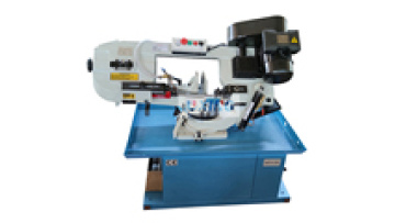 Horizontal BS-712R Small Rotary Angle Metal Band Saw Cutting Machine1