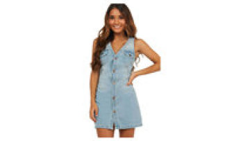 Strap Bodycon Ladies Jeans Casual Pocket Dresses Summer Denim Dress for Women1