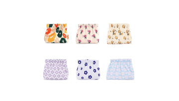 Waterproof Printed Floral Makeup Pouch