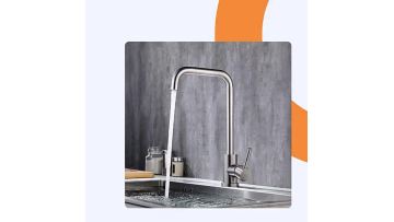Tall Chrome Basin Mixer - DL-12008LS
