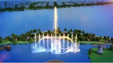 Colorful Music Fountain Show