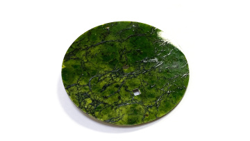 green stone watch dial 
